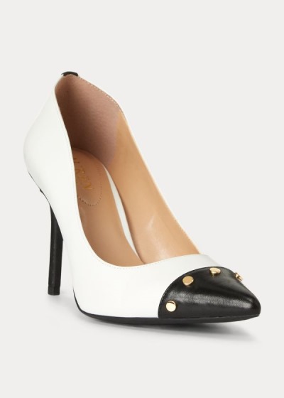 Ralph Lauren Lindella Læder Pumps Dame Danmark (ICEWK0735)